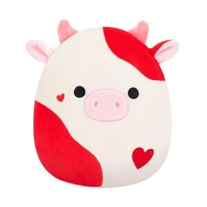 NWT Squishmallows Idris the Cow with Hearts 8" Valentine's 2026